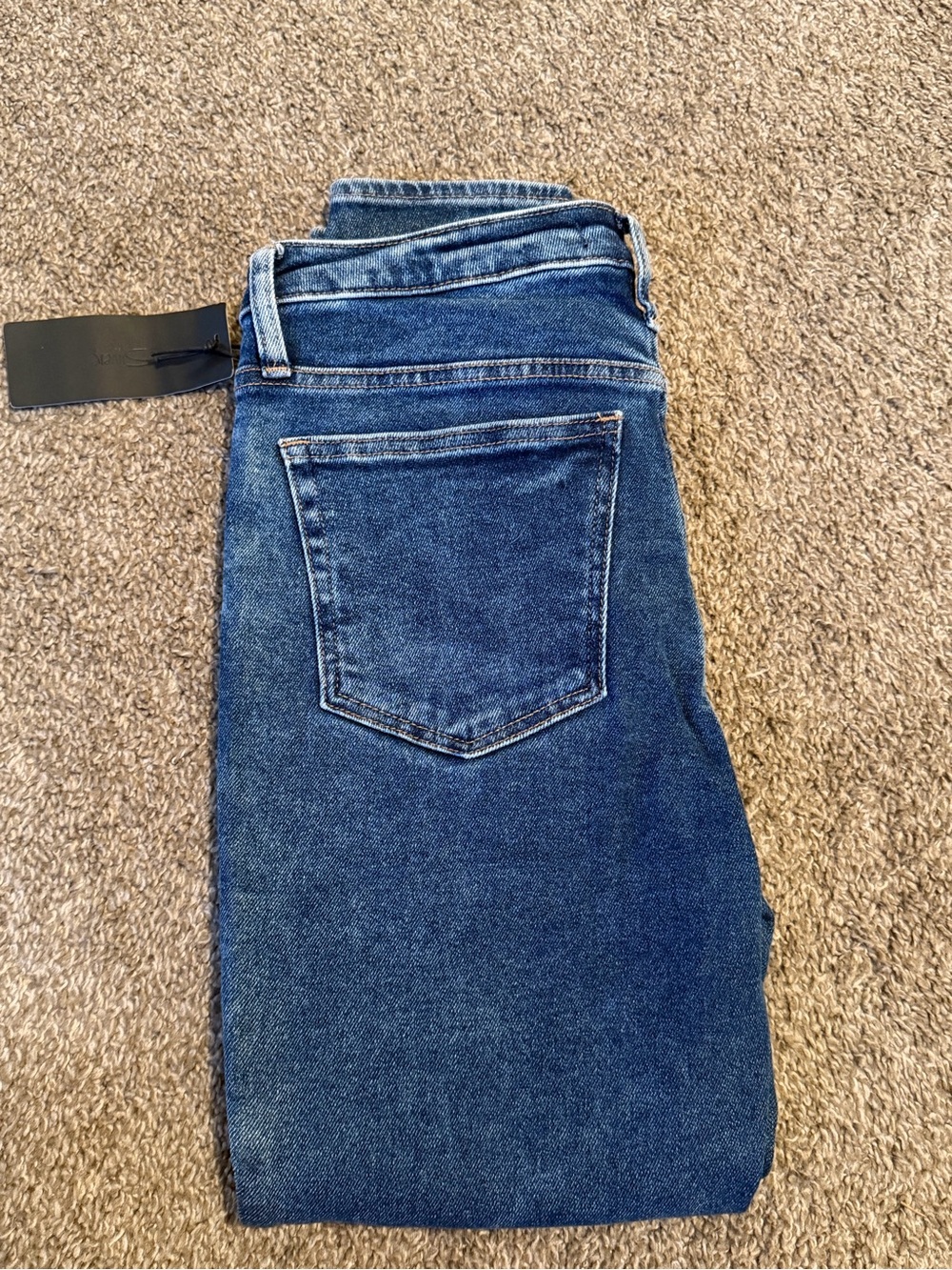 Silver high note skinny jeans. - Picture 3 of 3